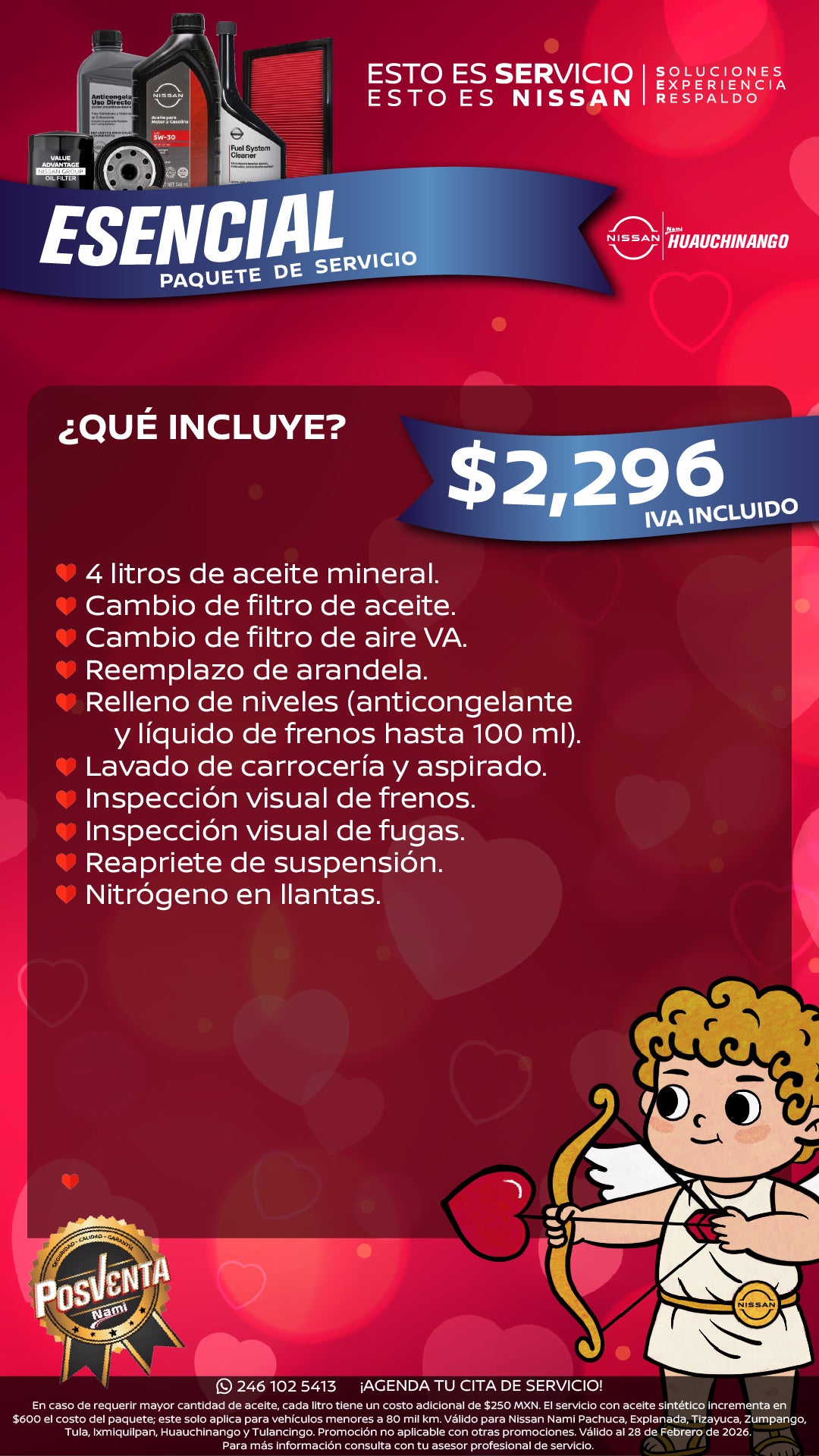 NISSAN PAQUETE ESENCIAL