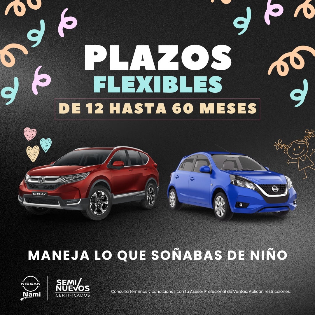 Plazos cortos para comprar tu seminuevo