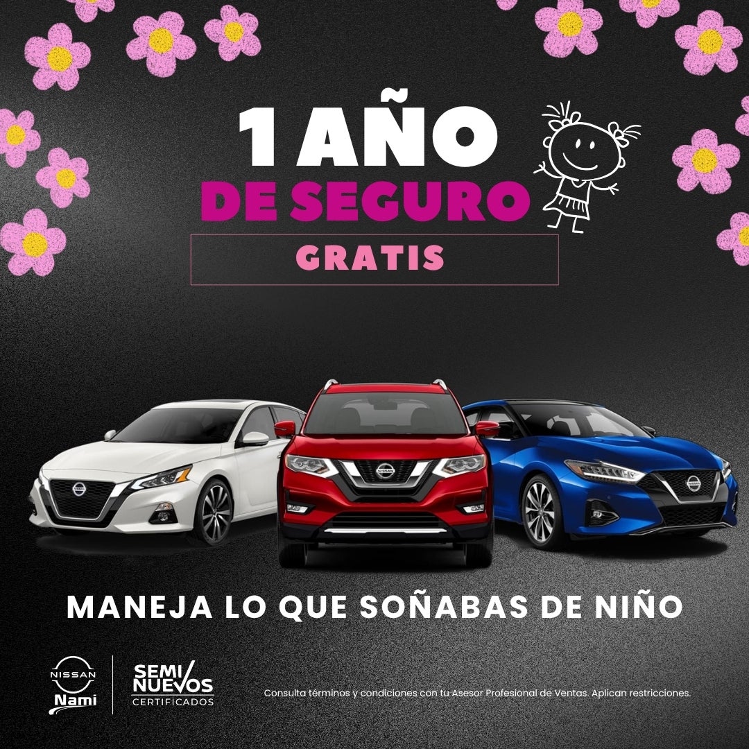 Estrena un seminuevo con seguro gratis